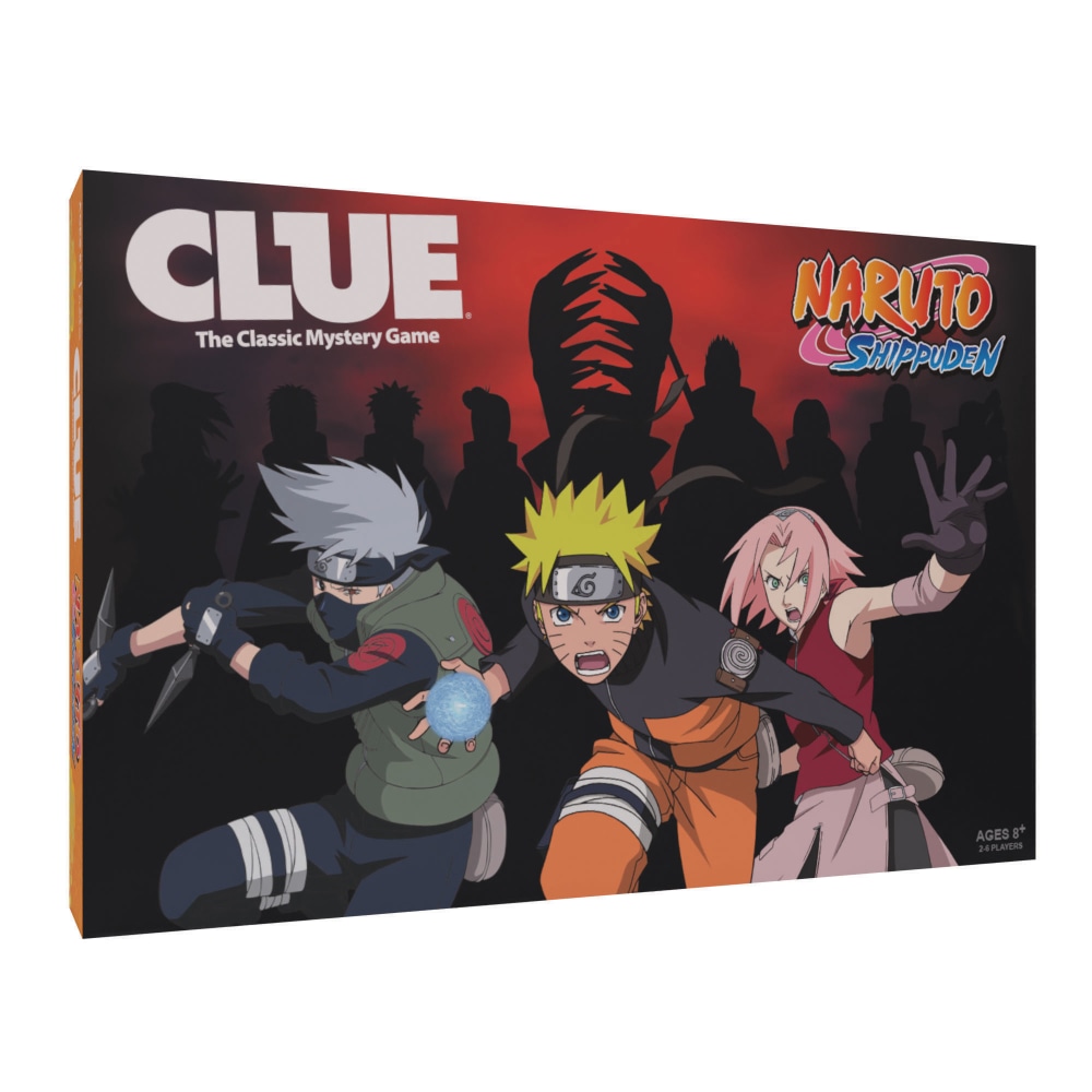 USAopoly CLUE Naruto Shippuden Game, Grades 3 To 12 MPN:USACL086711