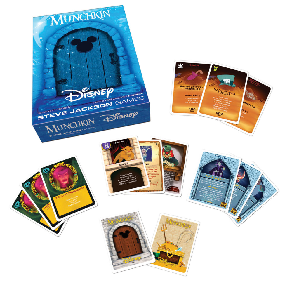 USAopoly MUNCHKIN: Disney Card Game MPN:USAMU004000