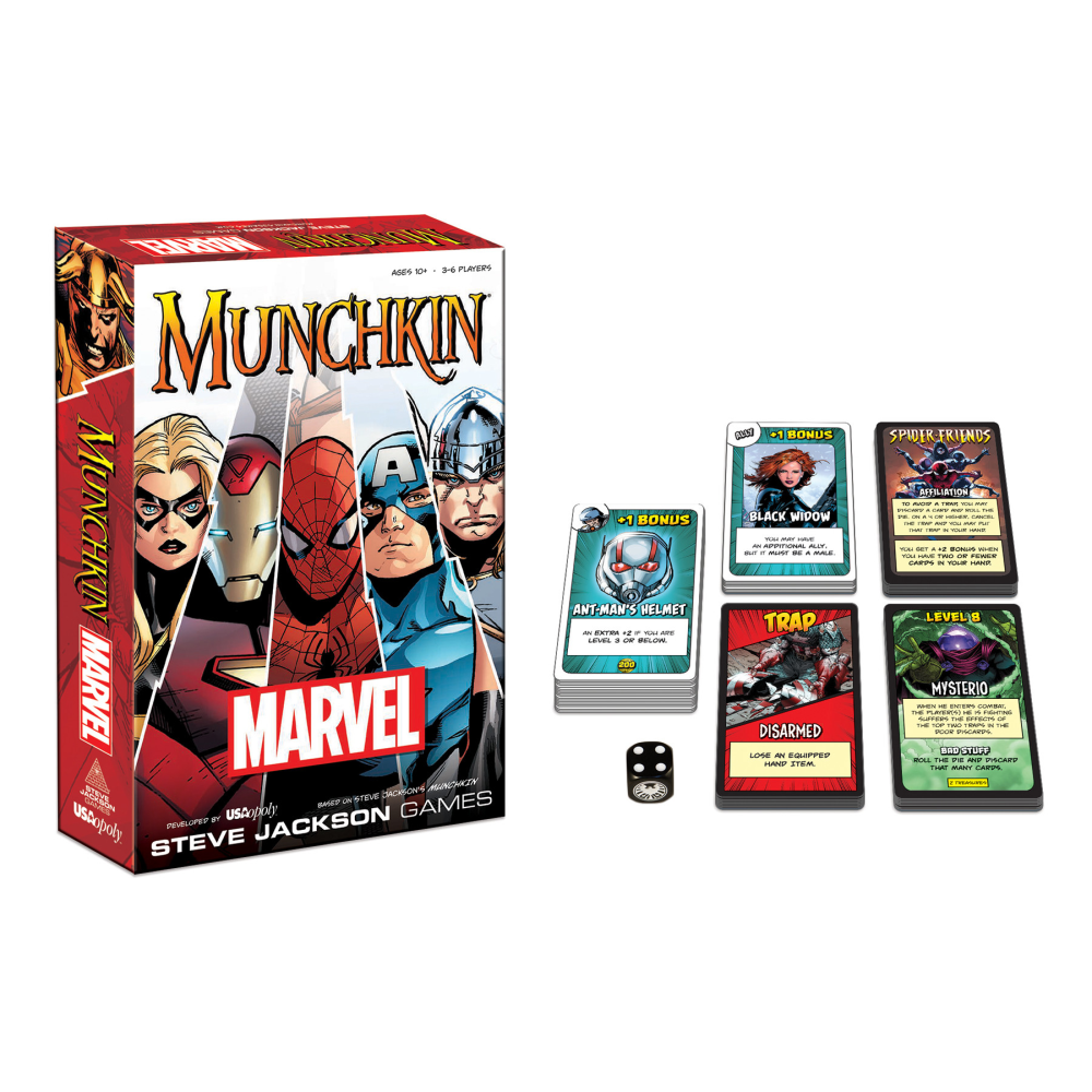 USAopoly MUNCHKIN: Marvel Edition Card Game MPN:USAMU011000