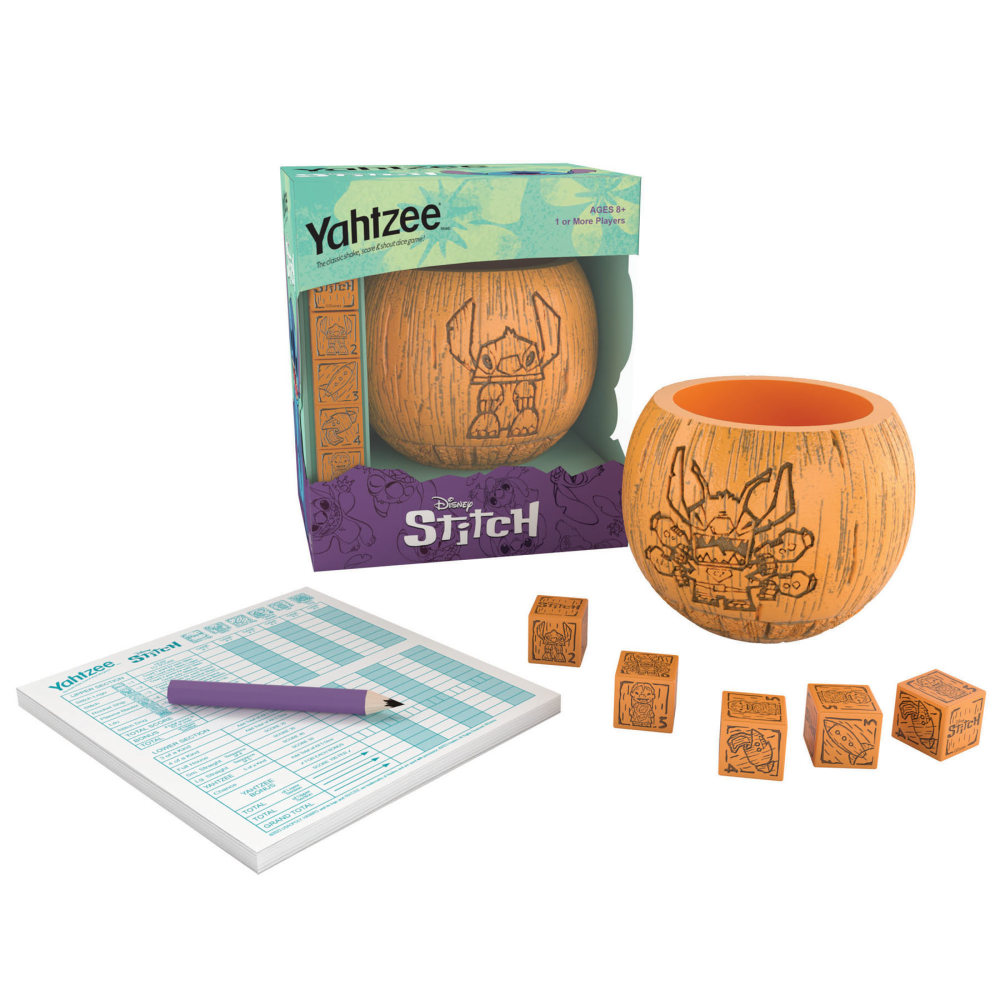 USAopoly YAHTZEE Disney Stitch Dice Game MPN:USAYZ004679