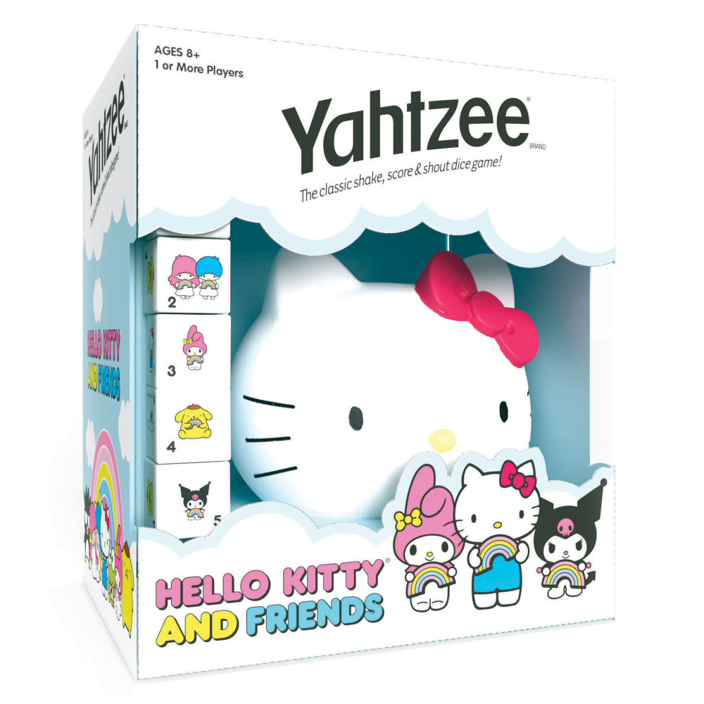 USAopoly YAHTZEE Game, Hello Kitty and Friends, Grades 3 To 12 MPN:USAYZ075296