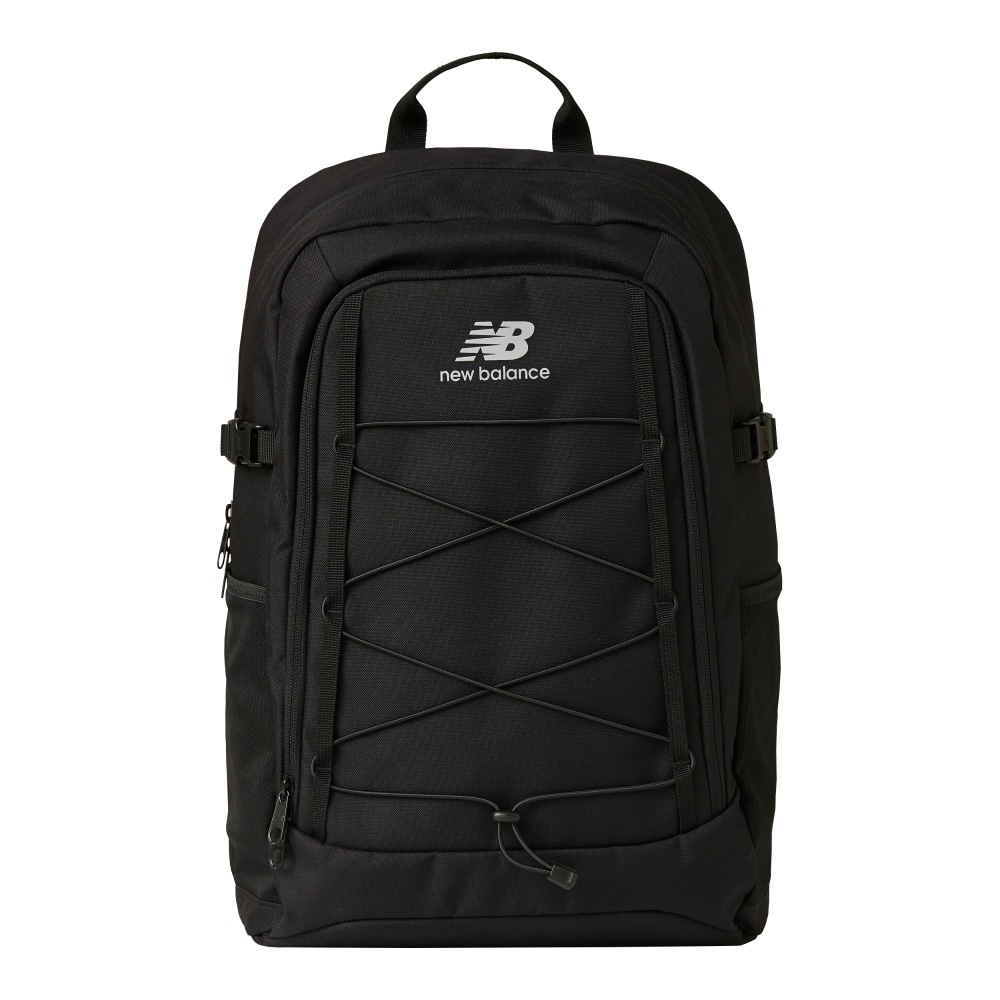 New Balance Cord ADV Backpack, 18-1/2inH x 13-7/16inW x 5-1/2inD, Black MPN:LAB23014-001
