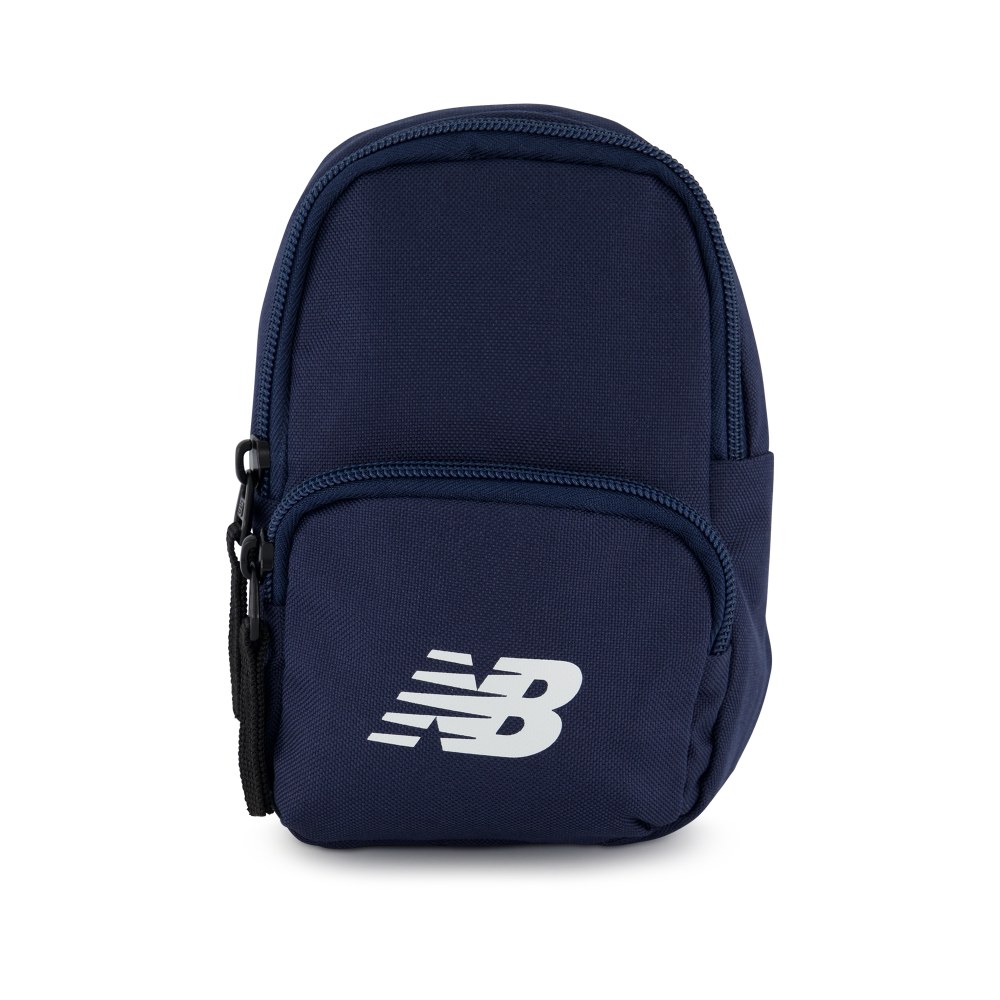 New Balance Micro Shoulder Bag, 6-15/16inH x 4-3/4inW x 2inD, Blue MPN:LAB23020-400
