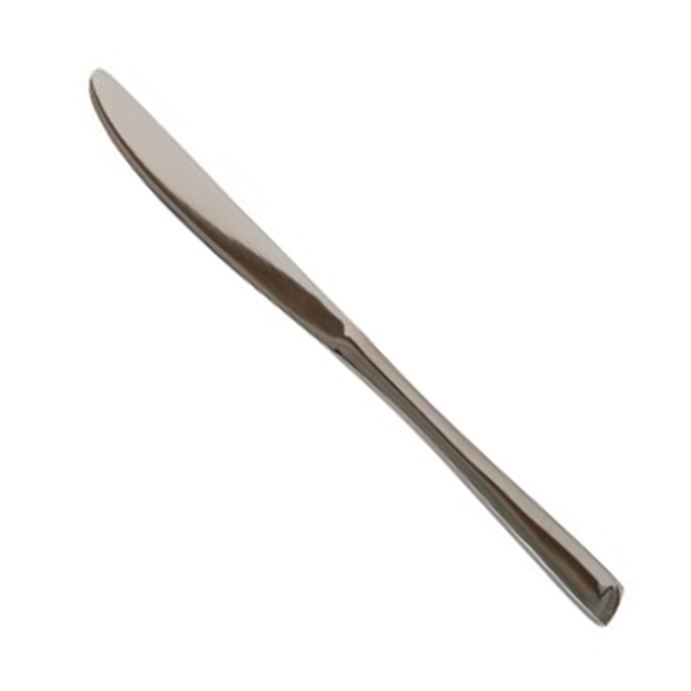 Walco Stainless Sonnet Dinner Knives, 8-1/4in, Silver, Pack Of 12 Knives MPN:808245