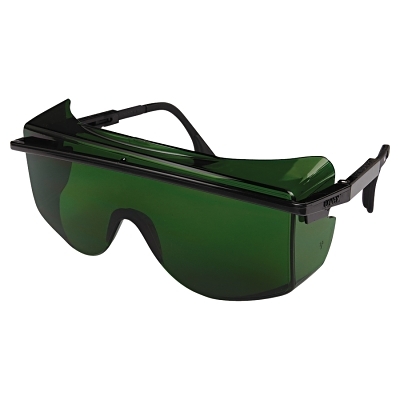 Uvex Astro Otg 3001 Safety Spectacle Black Frame MPN:S2508