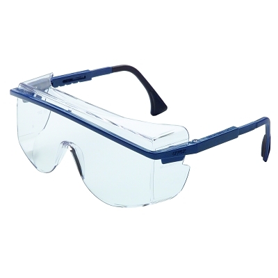 Uvex Astro Otg 3001 Safety Spectacle Blue Frame MPN:S2510