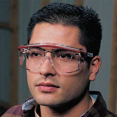 Uvex Astro Otg 3001 Safety Spectacle Blue Frame MPN:S2510C