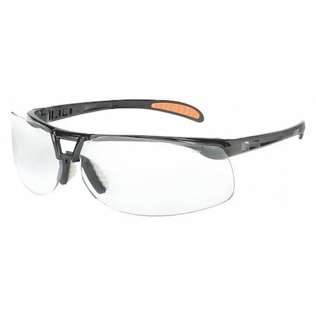 Uvex Protege Metallic Blk w/ Clear Antifog/Scrat MPN:S4200HS
