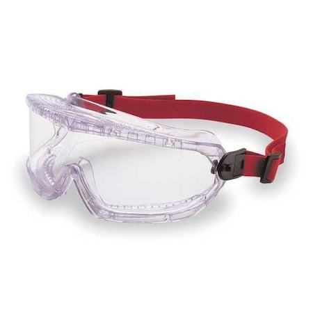 Safety Goggles, Clear Lens, Uvextra Anti-Fog, Direct Vented, Elastic Strap, Dielectric, V-Maxx Series MPN:11250800