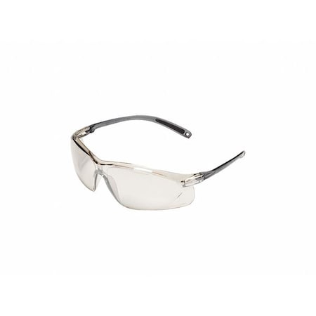 Safety Glasses, Half-Frame, Fog-Ban Anti-Fog Coating, Clear Frame, Clear Lens MPN:A705