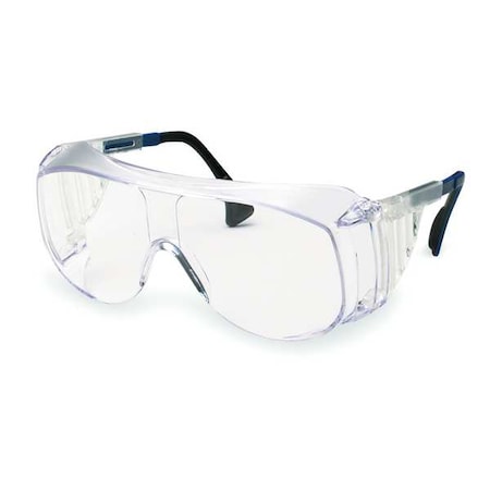 Uvex Ultra-Spec 2001, Safety Glasses, Anti-Scratch, Clear Lens, Clear Frame, Full-Frame MPN:S0112