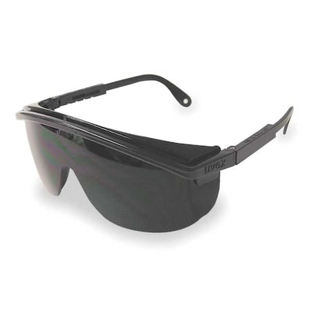 Astrospec 3000, Welding Safety Glasses, Anti-Scratch, Green (W5) Lens, Black Frame, Full-Frame MPN:S1112