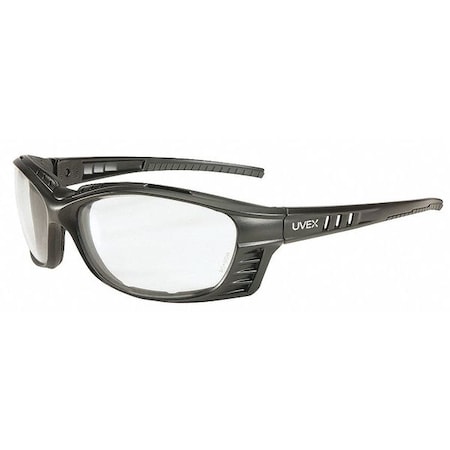 Livewire, Safety Glasses, Anti-Fog & Anti-Scratch, Clear Lens, Black Frame, Full-Frame MPN:S2600HS