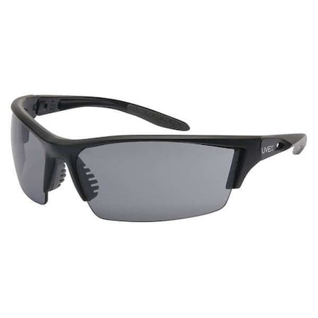 Instinct, Safety Glasses, Anti-Fog, Gray Lens, Black Frame, Half-Frame MPN:S2821XP
