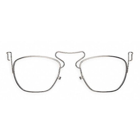 Prescription Insert Holder, Polycarbonate, Silver, Clip-On, Works With Genesis®, Genesis® XC MPN:S3350