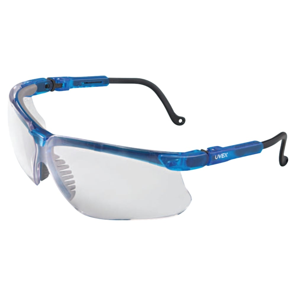 Genesis Eyewear, Clear Lens, Polycarbonate, Ultra-dura, Blue Vapor Frame MPN:763-S3240