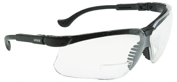 Magnifying Safety Glasses: +3, Clear Lenses, Scratch Resistant, ANSI Z87.1-2003 MPN:S3764