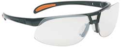 Safety Glass: Scratch-Resistant, Polycarbonate, SCT-Reflect 50 Lenses, Full-Framed, UV Protection MPN:S4202
