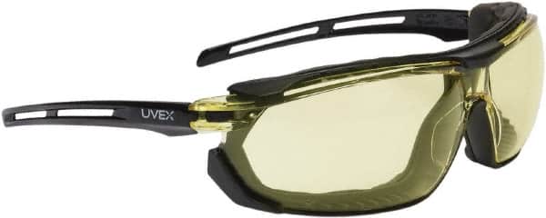 Safety Goggles: Dust, Anti-Fog, Amber MPN:S4042