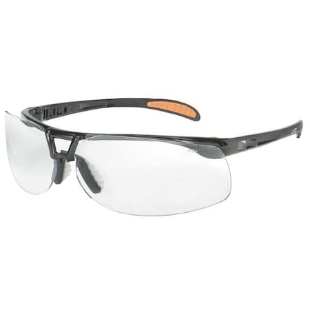 Safety Eyewear Protege Black/Clear Hard Coate MPN:S4200-H5