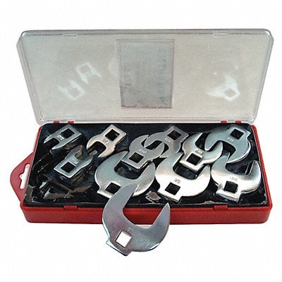 Crowsfoot Wrench Set SAE 3/8in 11 pcs. MPN:7711