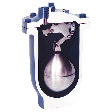 Air Release Valve, FNPT, 2 x 1/2, CI MPN:38R02-2HT-C6B5Y
