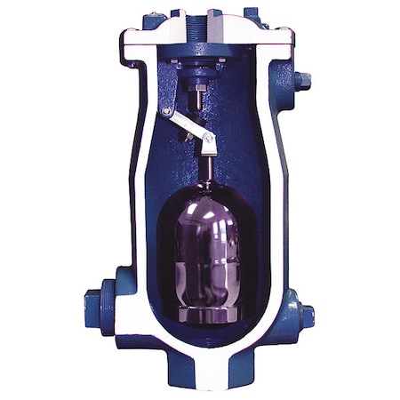 Valve Air Release and Vac, FNPT, 2 x 2, CI MPN:80C02-2ET-C6B6Y