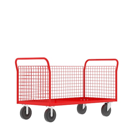 Cage Cart, 3-Sided 60