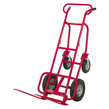 Four Wheel Pallet Hand Truck, Steel MPN:F80233R6