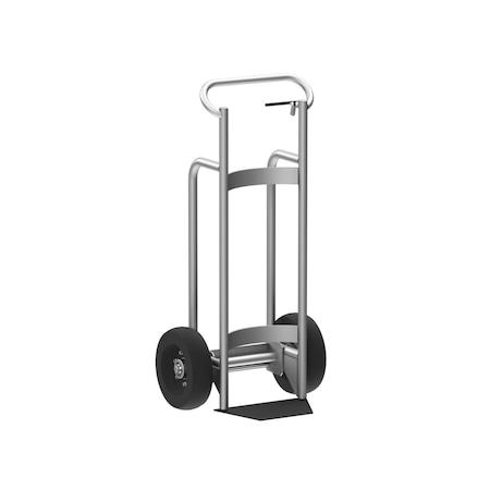 HVAC Hand Truck - Steel, (4) Wheels, Red MPN:F81303A9