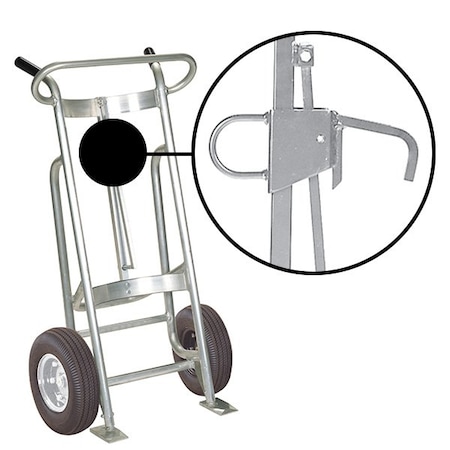 Two Wheel Drum Hand Truck, Aluminum MPN:F81500A0L