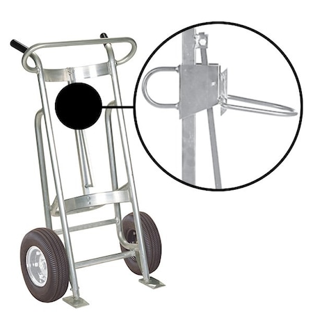 Two Wheel Drum Hand Truck, Aluminum MPN:F81500A0P