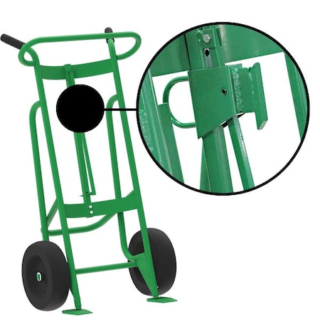 Two Wheel Drum Hand Truck, Steel MPN:F81600A9F