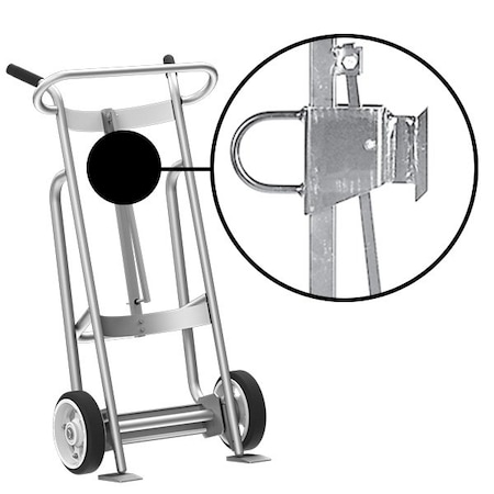 Two Wheel Drum Hand Truck, Aluminum MPN:F81625A0F
