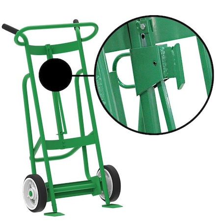 Two Wheel Drum Hand Truck, Steel MPN:F81735A7F