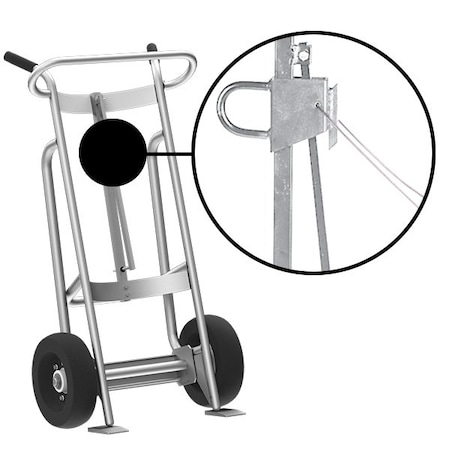 Two Wheel Drum Hand Truck, Aluminum MPN:F81925A7C