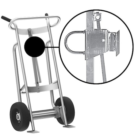 Two Wheel Drum Hand Truck, Aluminum MPN:F81925A7F