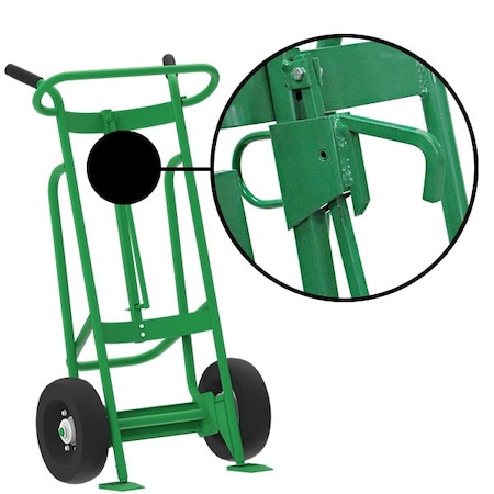 Two Wheel Drum Hand Truck, Steel MPN:F82025A4L