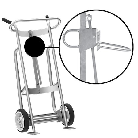 Two Wheel Drum Hand Truck, Aluminum MPN:F82050A2P