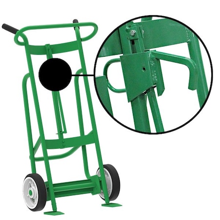 Two Wheel Drum Hand Truck, Steel MPN:F82150A1L