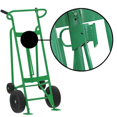 Two Wheel Drum Hand Truck, Steel MPN:F82375A0F