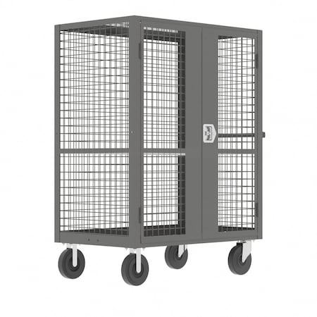 Security Cart, 2000 lb Capacity, 30 in W x 51 in L x MPN:F89061VCGY