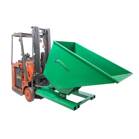 Powered Self Dumping Hopper, Forklift MPN:F89142