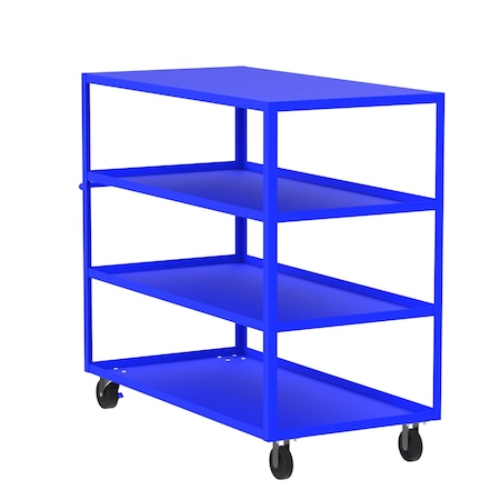 Utility Cart, Steel, 3600 lb Load Capacity, 65 in L, 30 in W MPN:F89167BUPH