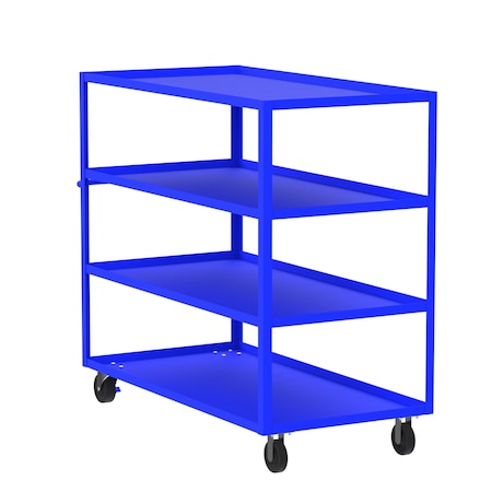 Utility Cart, Steel, 3600 lb Load Capacity, 65 in L, 30 in W MPN:F89168BUPH