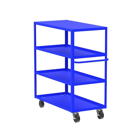 Utility Cart, Steel, 3600 lb Load Capacity, 53 in L, 24 in W MPN:F89169BUPH