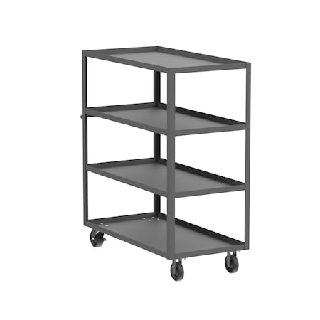 Utility Cart, Steel, 3600 lb Load Capacity, 53 in L, 24 in W MPN:F89170GYPH
