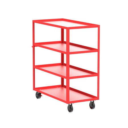 Utility Cart, Steel, 3600 lb Load Capacity, 53 in L, 24 in W MPN:F89170RDPH