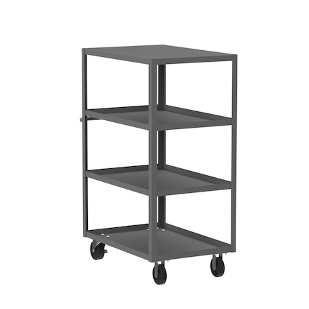 Utility Cart, Steel, 3600 lb Load Capacity, 41 in L, 24 in W MPN:F89171GYPH
