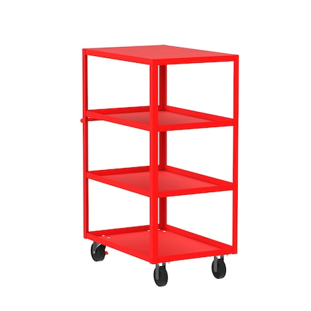 Utility Cart, Steel, 3600 lb Load Capacity, 41 in L, 24 in W MPN:F89171RDPH